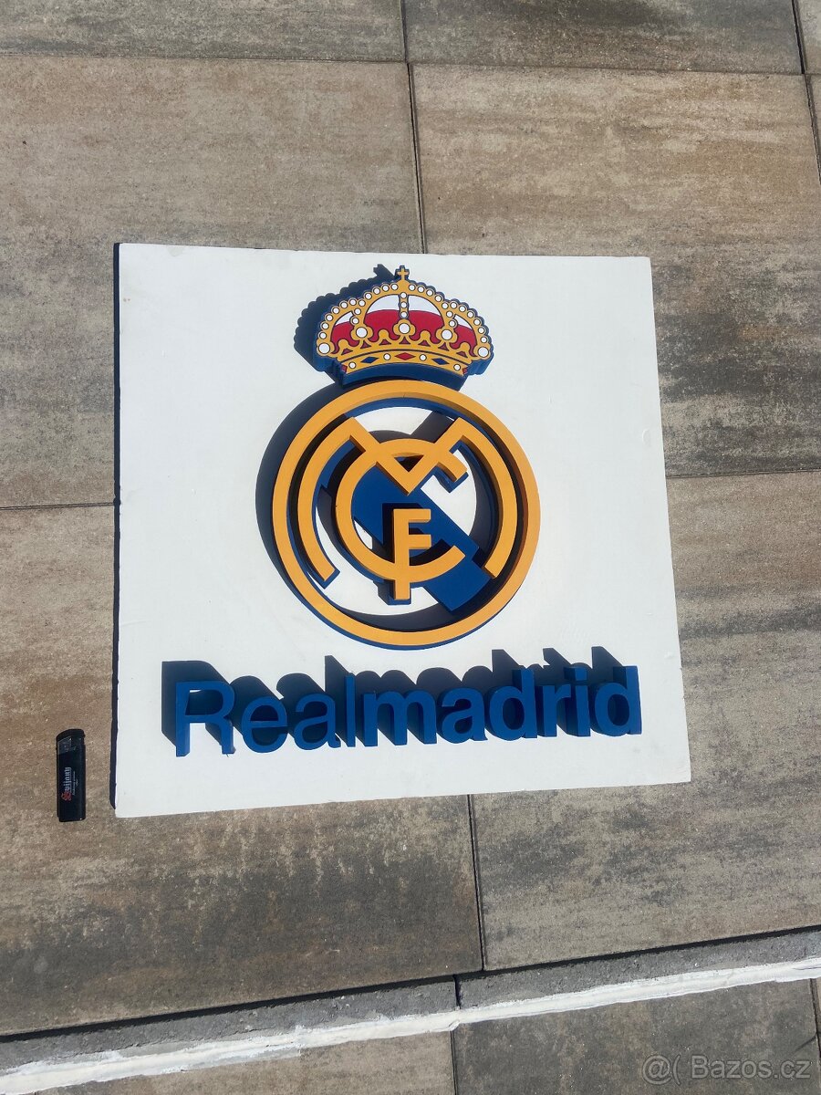 3D logo Real Madrid