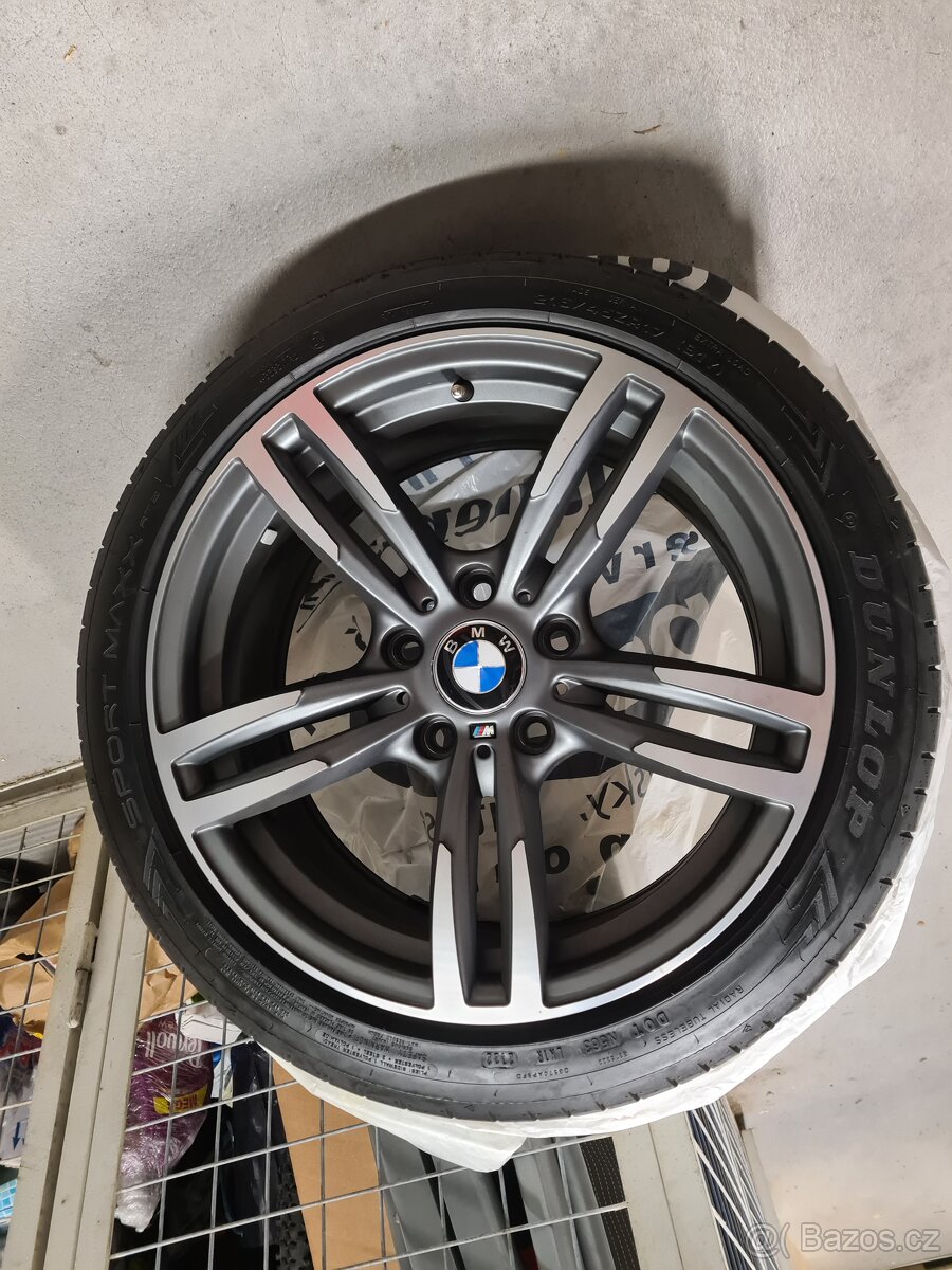 Alu kola bmw r17 / dunlop 215/45