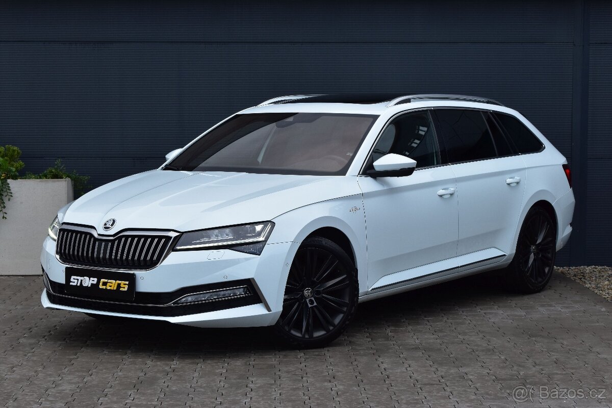 Škoda Superb 2.0TDI 147kW L&K TAŽNÉ WEBASTO ČR 1.MAJITEL