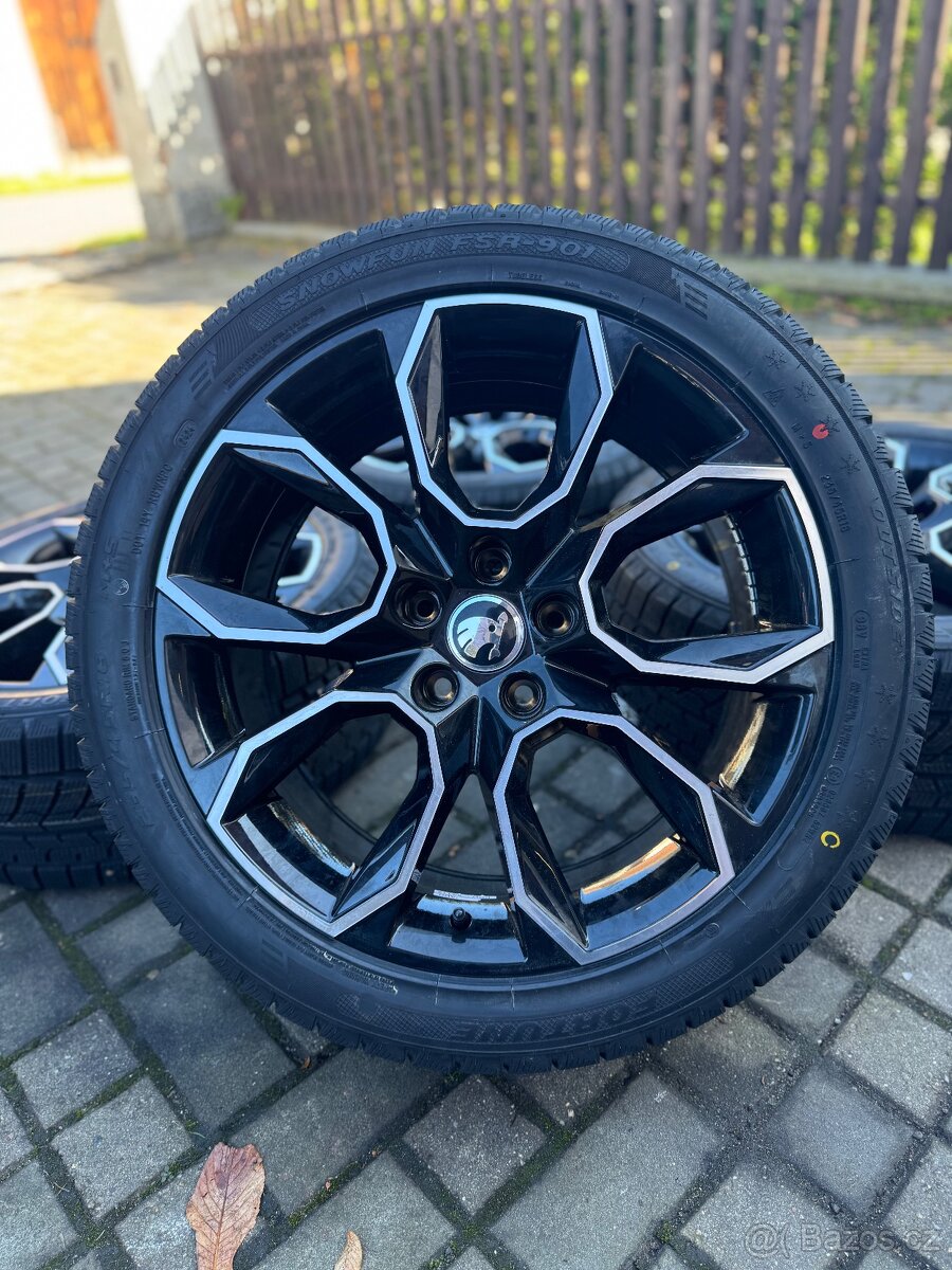 ORIGINÁL Alu Škoda X-TREM R19, 5x112 - TOP STAV