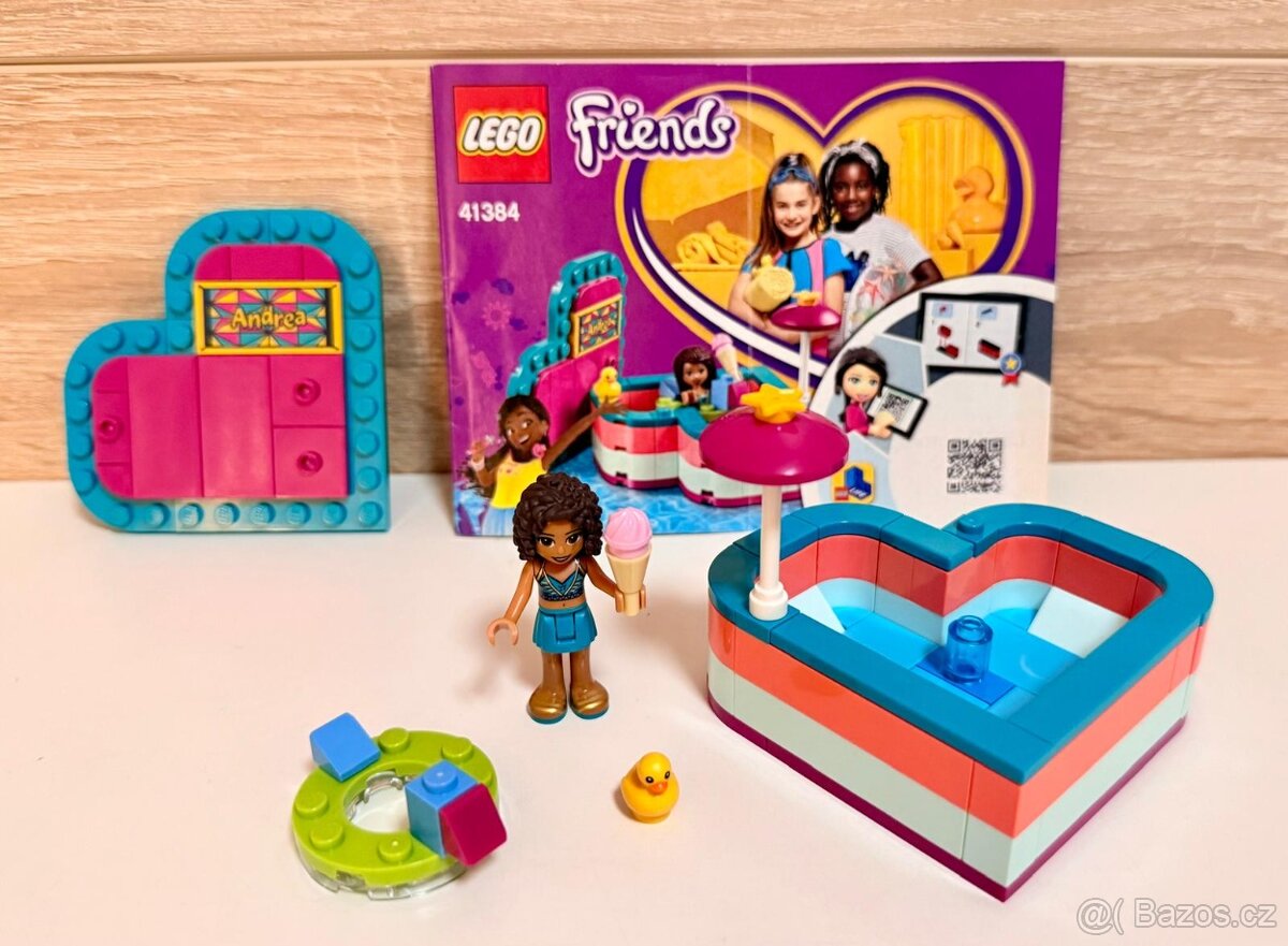 Lego Friends 41384 Andrea a letní srdcová krabička