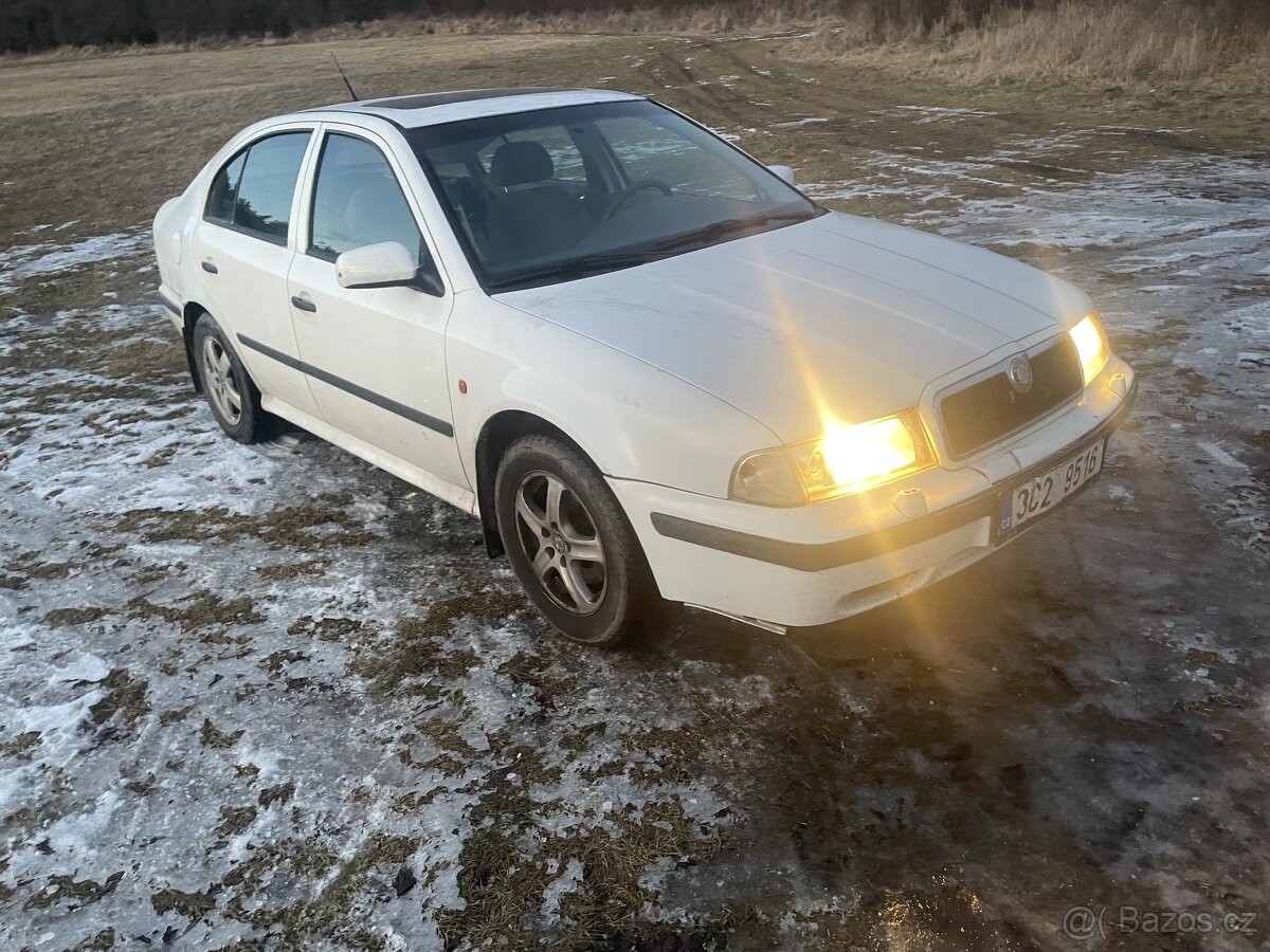 škoda octavia 1 1.9tdi 66kw idealní na díly