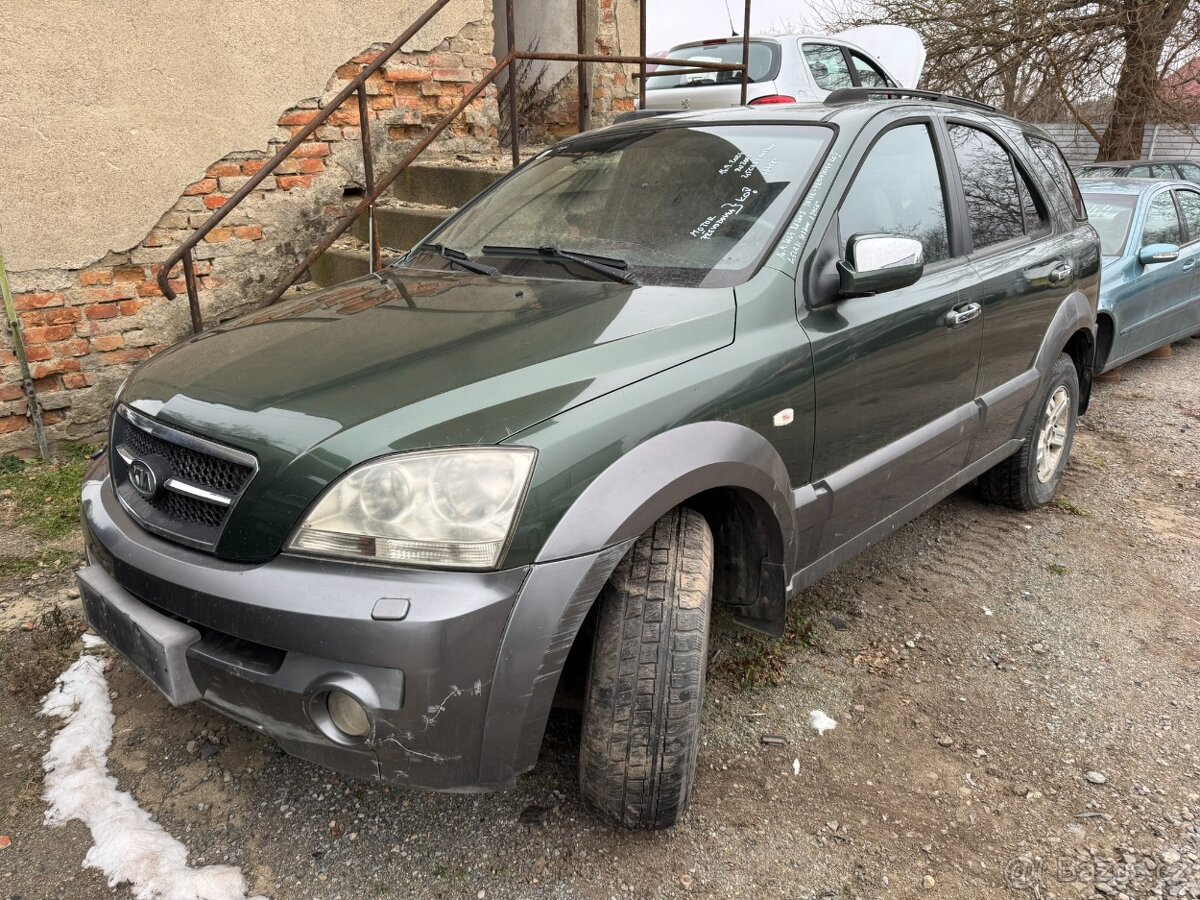 Náhardní díly - Kia Sorento 2.5 CRDI 103kW r.v 2003