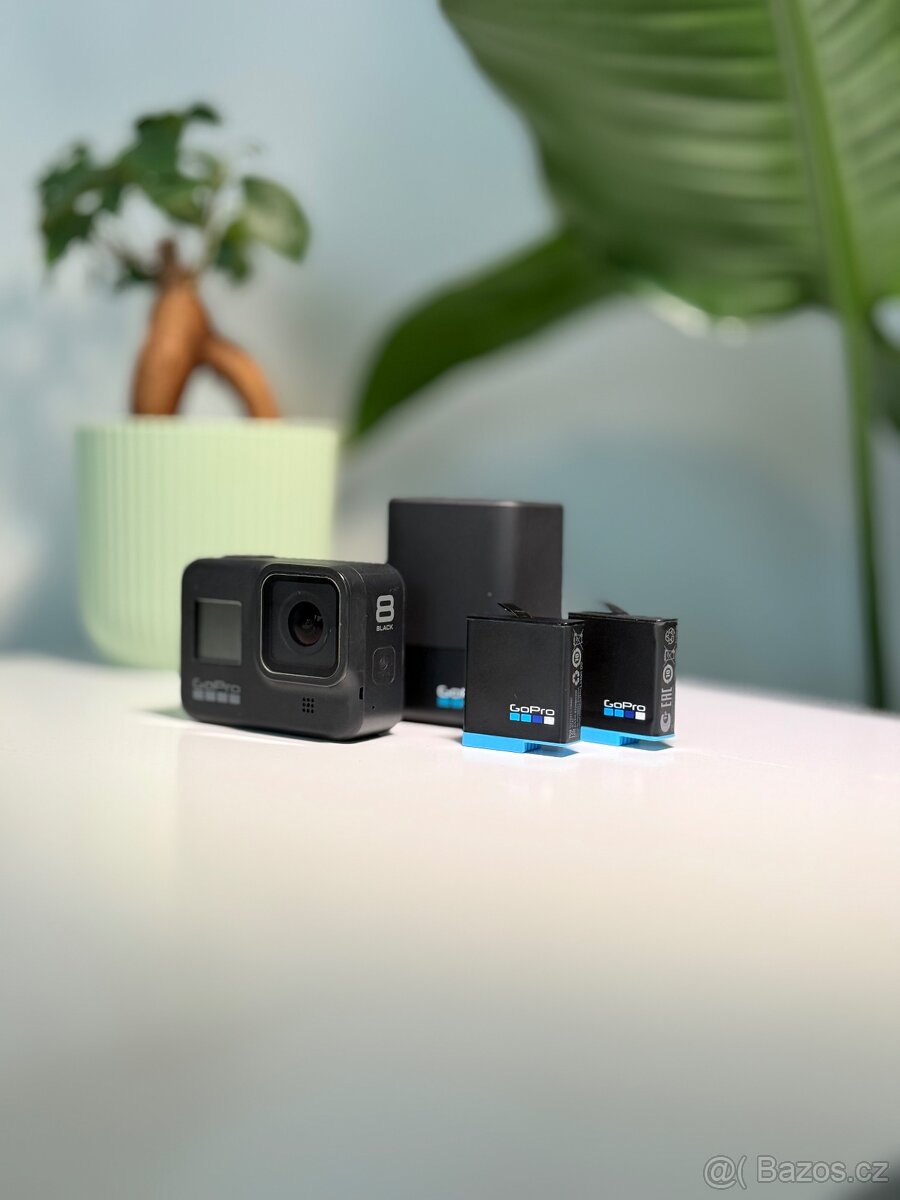 GoPro Hero 8 Black + 2 baterie