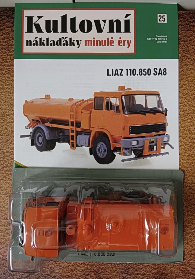 Liaz 110.850 SA8, kropící vůz, DeAgostini 1:43