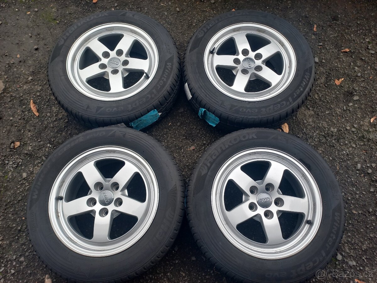 Sada Orig ALU kol Audi 205/60R16 zimní