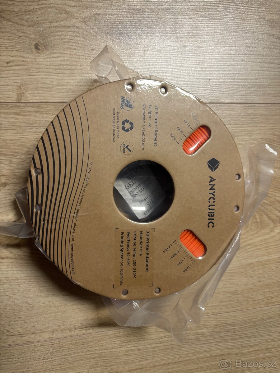 Filament anycubic PLA 1kg oranžový