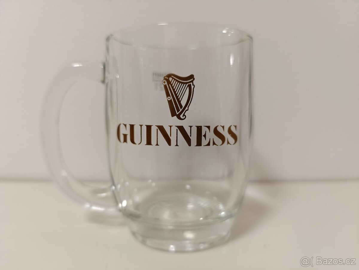 Sklenice na pivo - GUINNESS - rarita