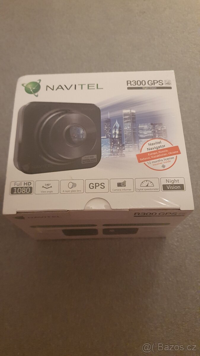 Autokamera NAVITEL R300 GPS (nová, neotevřené balení)