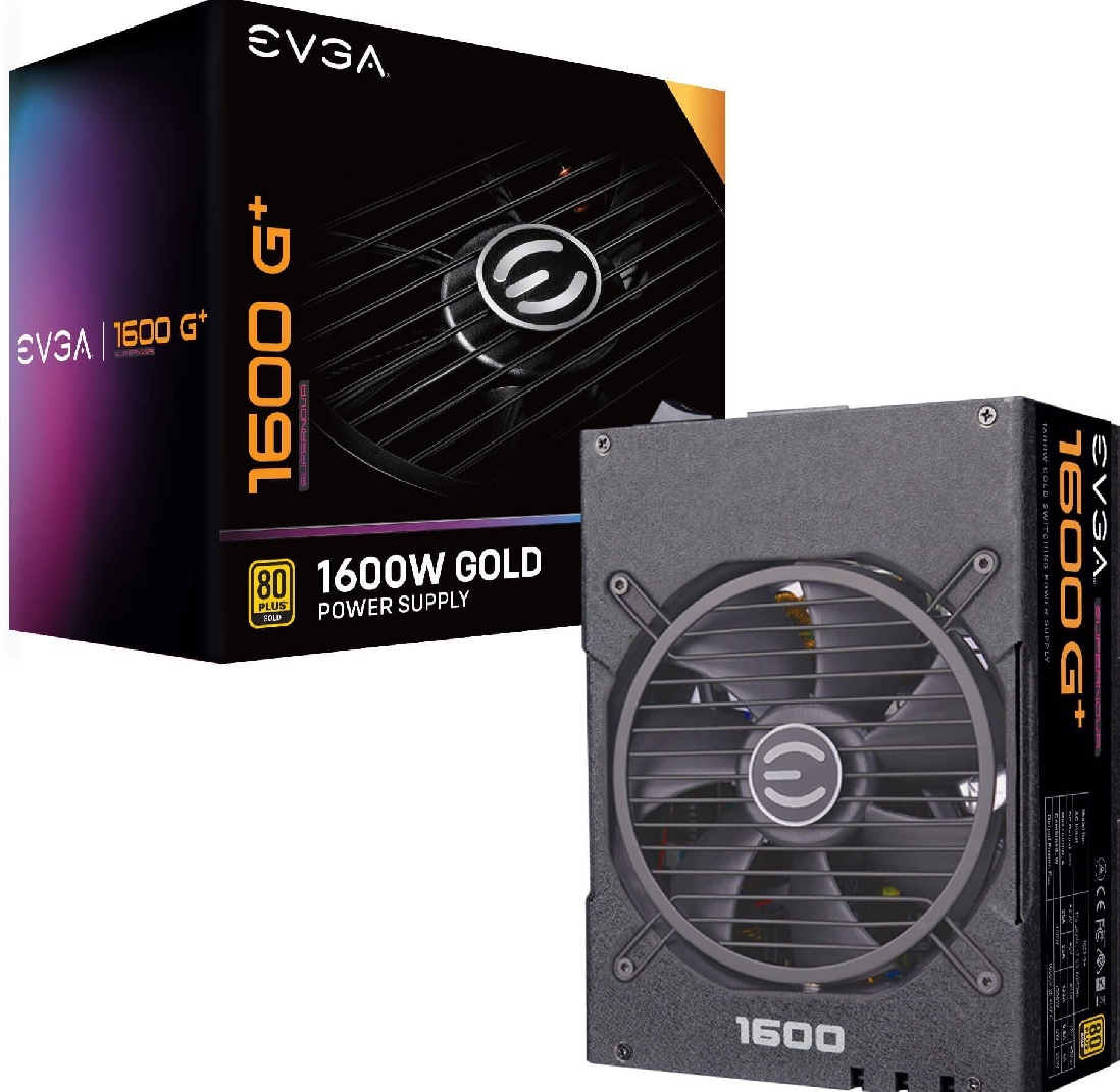 Zdroj EVGA 1600 G+ záruka