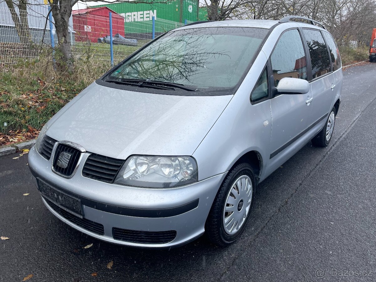 seat alhambra 1.9 tdi 96kw r.v 2005 7 mist