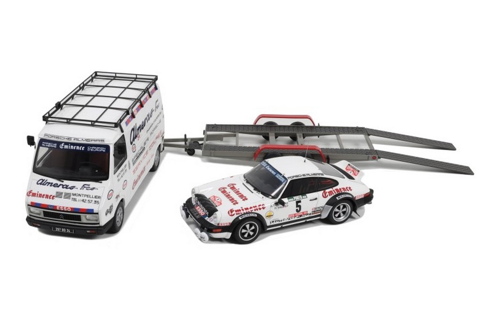 Set Rally de Portugal Porsche 911 SC 1:18 OttoMobile