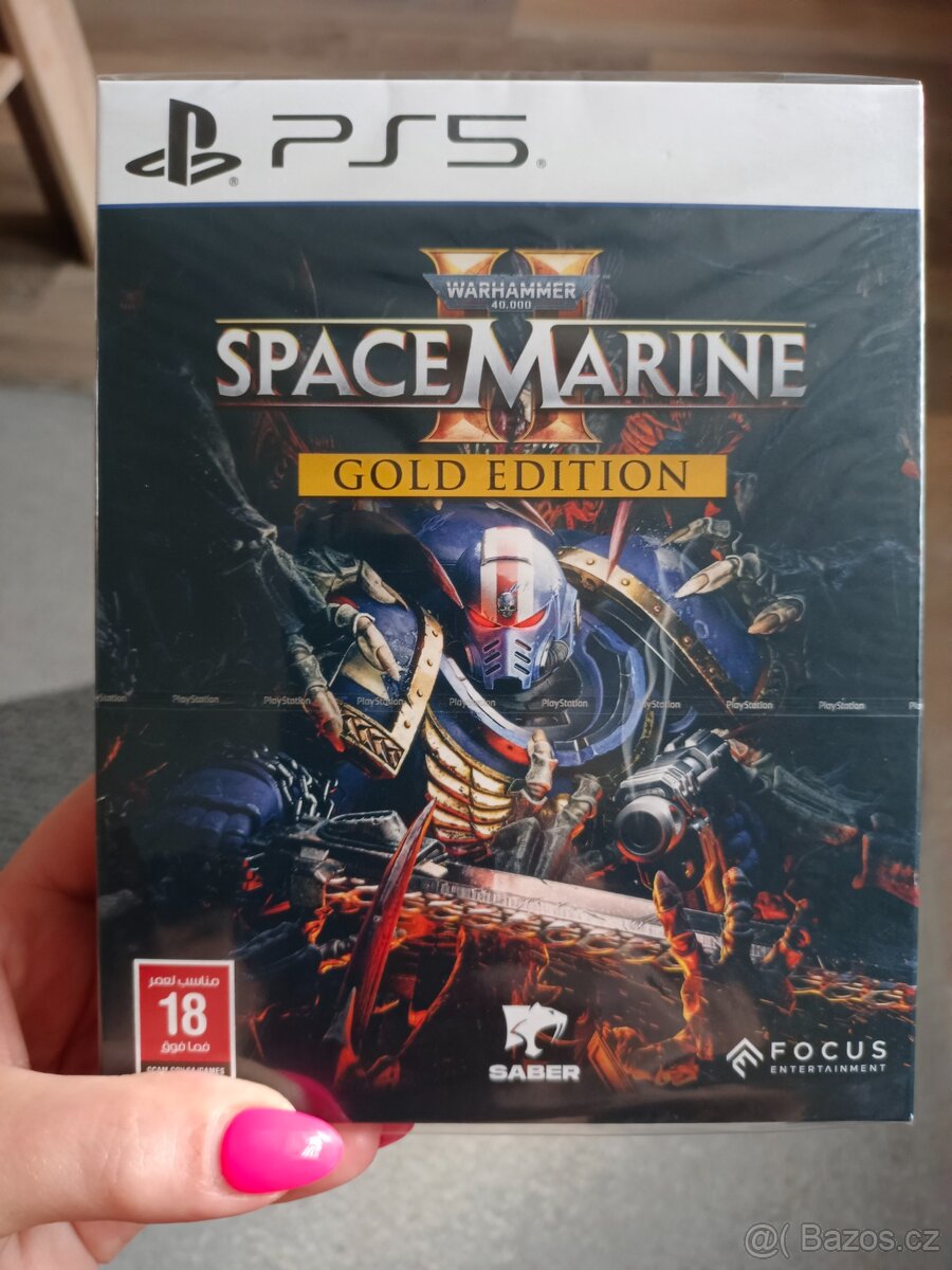 PS5 Space Marine 2 Gold edition