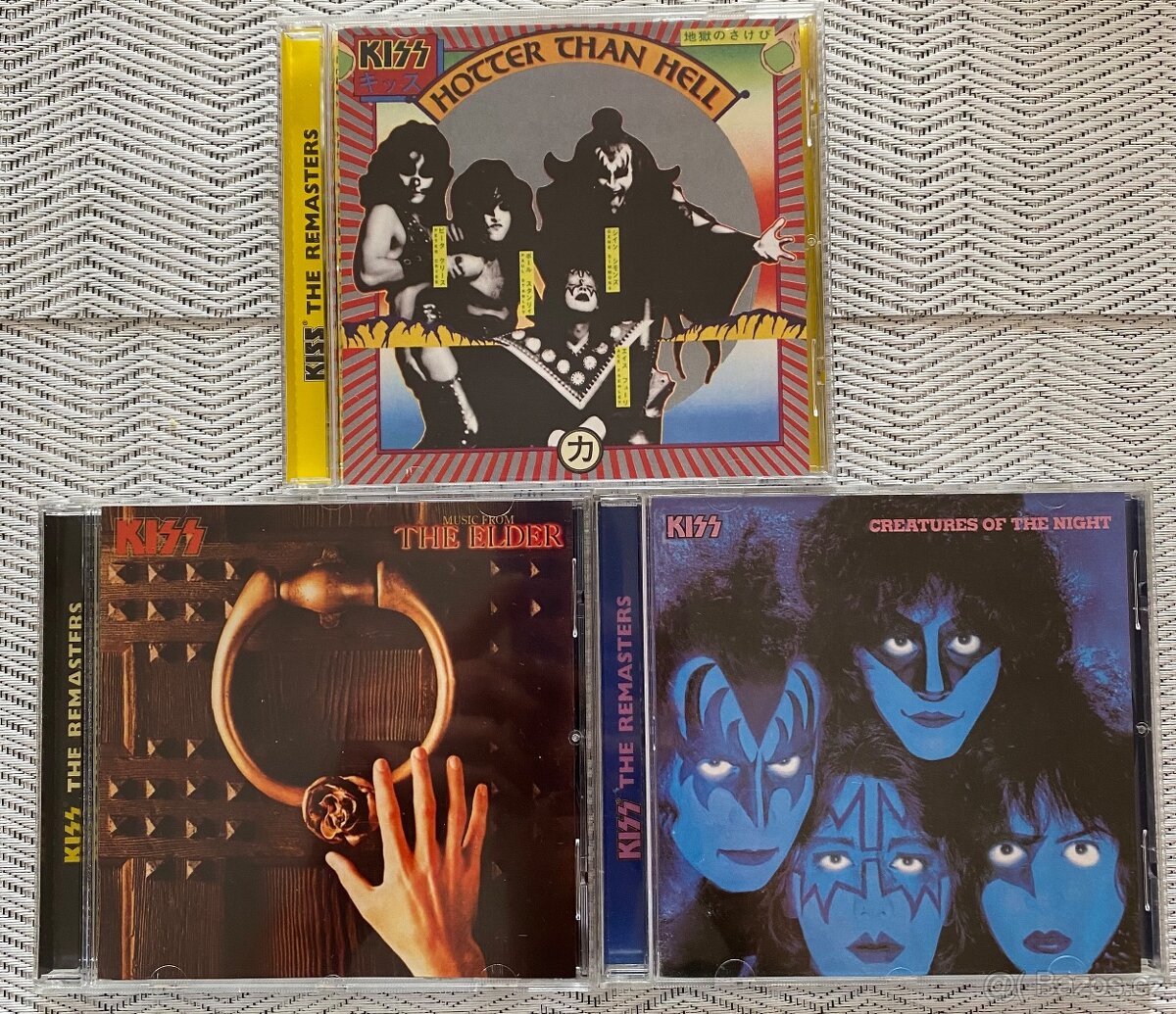 CD Kiss - Hotter Than Hell, Elder & Creatures Of The Night