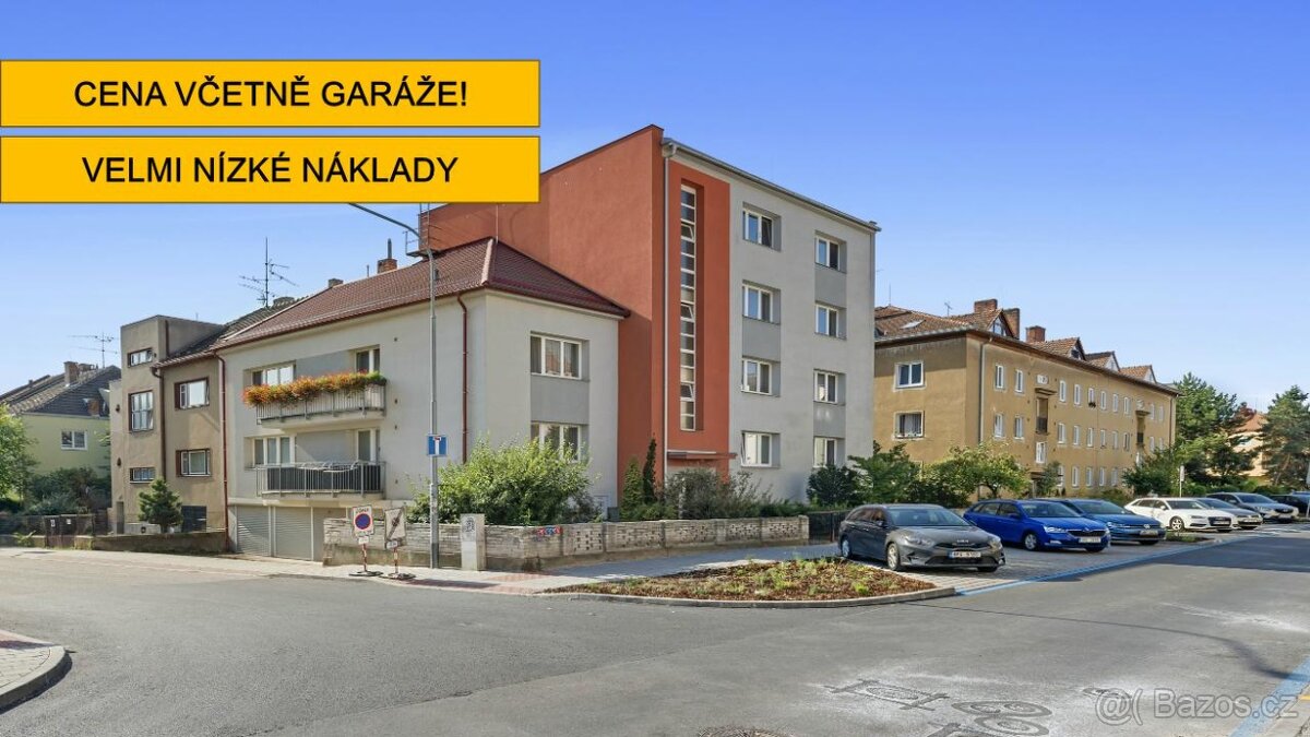 Prodej 3+1 s balkonem a garáží na ul. Krkoškova, Brno