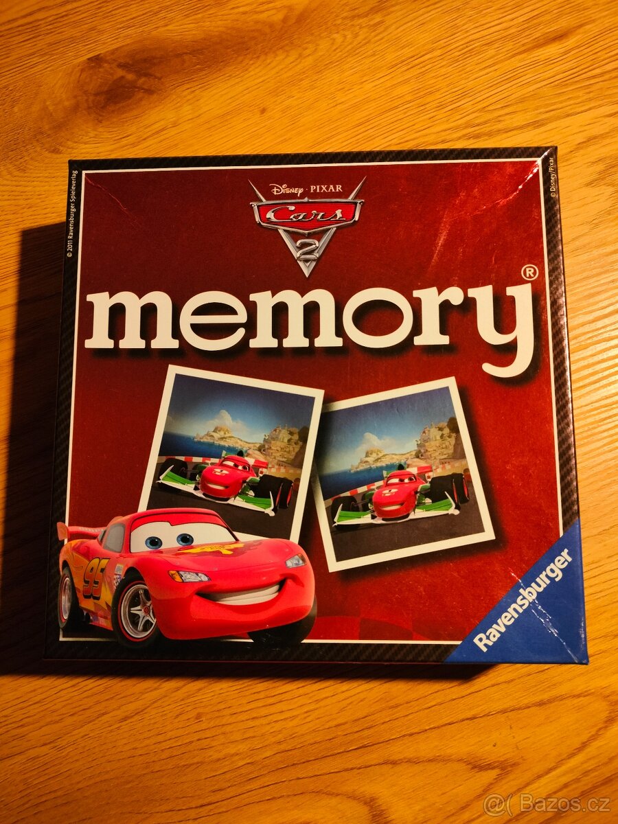 Stolní hra Memory "Auta" (pexeso)od Ravensburger