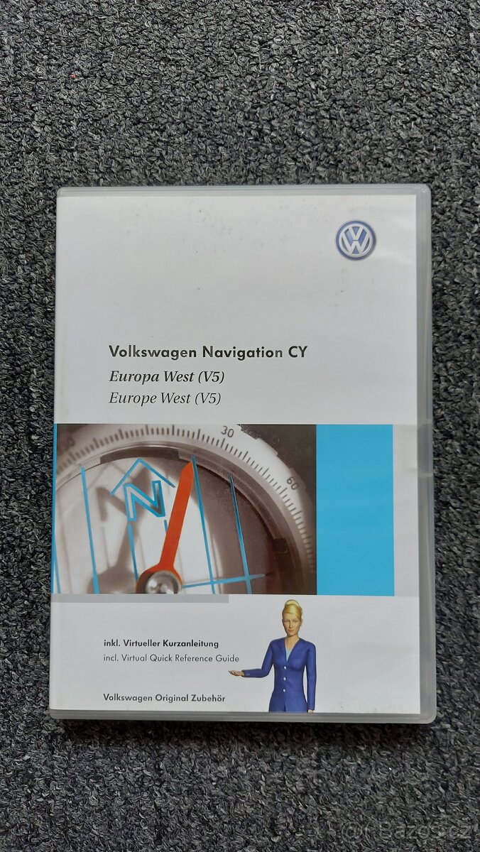 Volkswagen navi DVD V5 (2009),