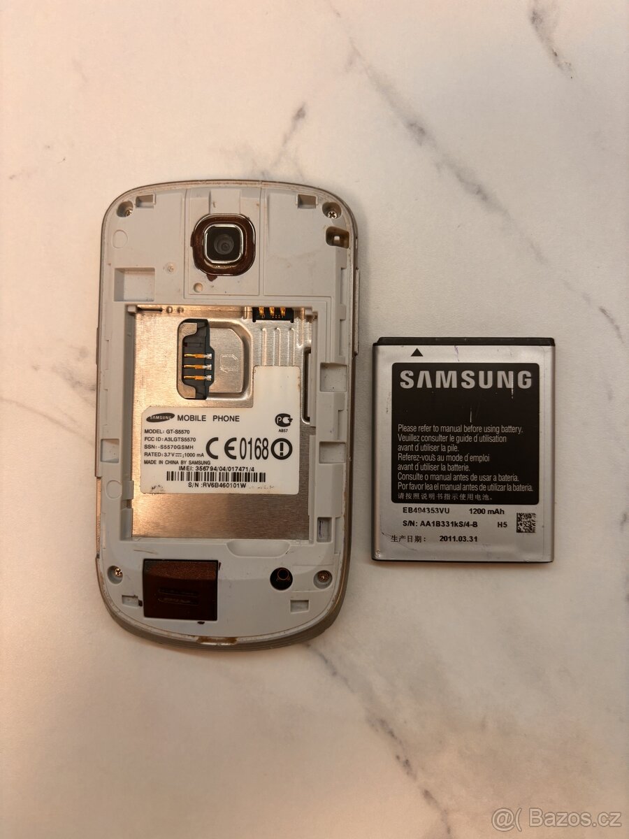 ❌PRODÁNO❌ Telefon SAMSUNG Galaxy mini GT-S5570i