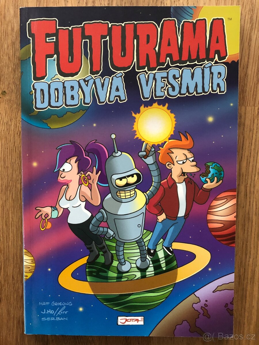 Komiks: FUTURAMA dobývá vesmír