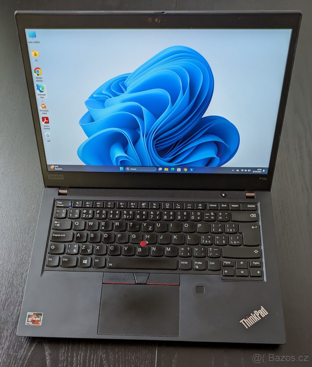 Lenovo ThinkPad P14s - AMD Ryzen 7 s dotykovým LCD a zárukou