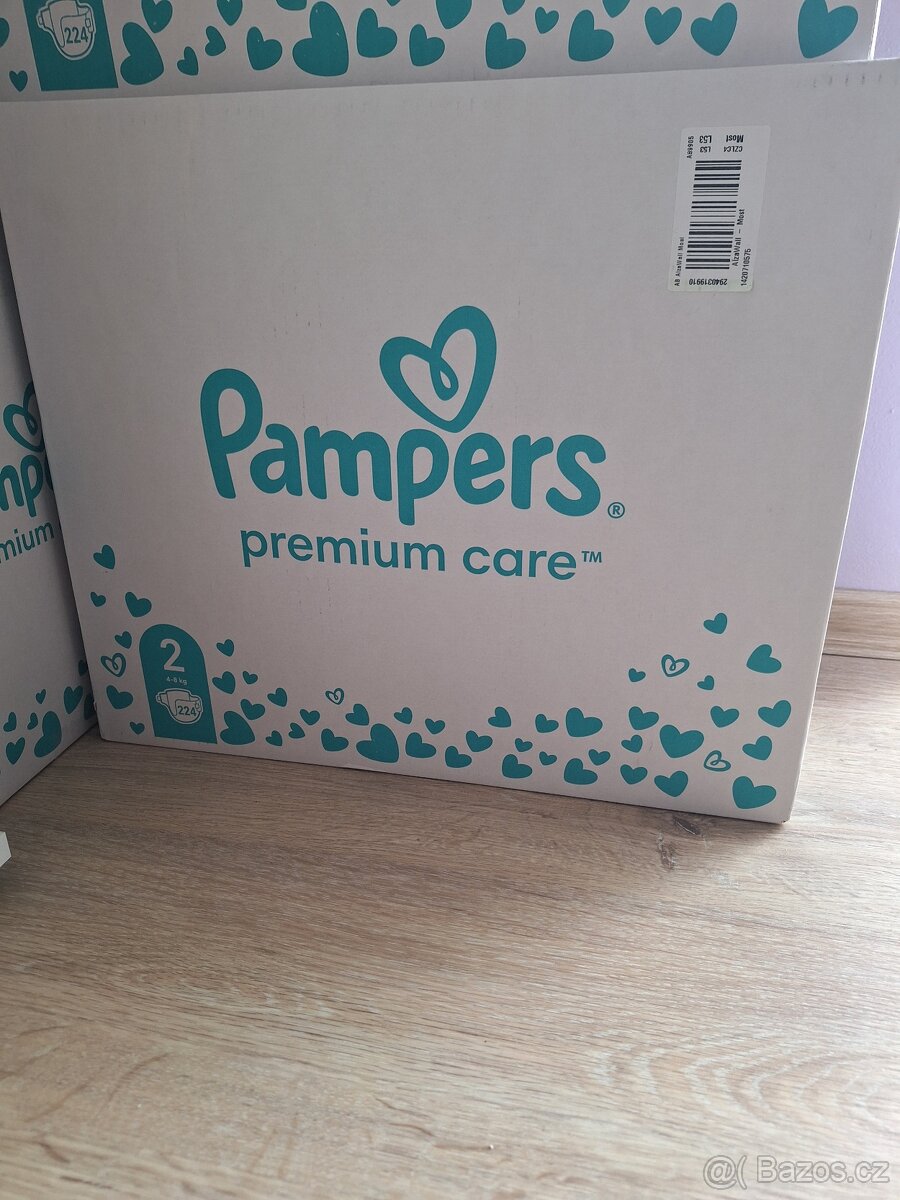 Plenky Pampers premium care 2 (224 ks)