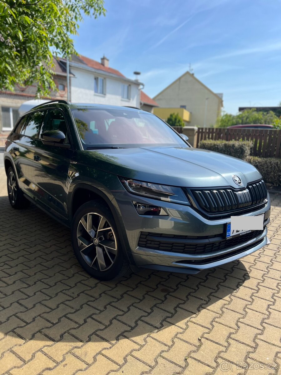 Škoda kodiaq 2018 sportline 90.000km webasto