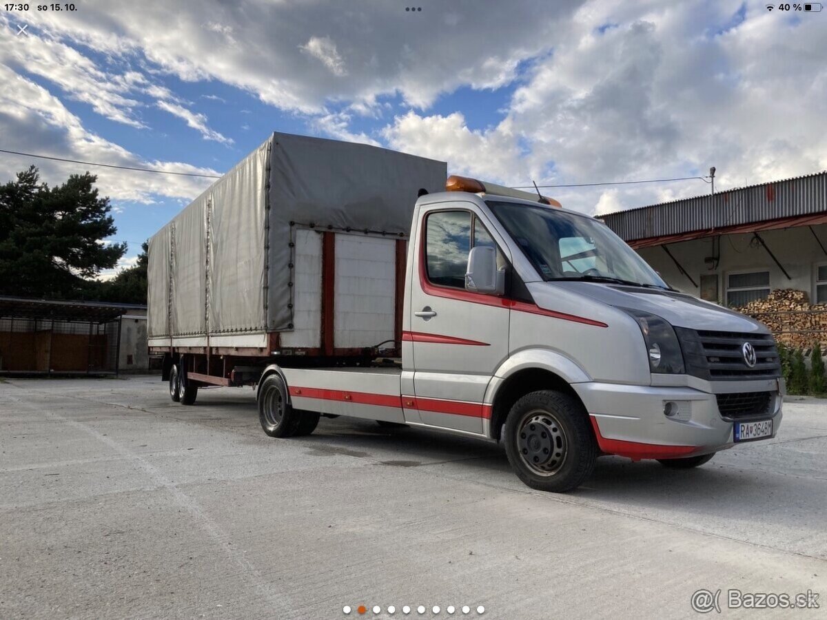 Mini tahac navesov VW Crafter 2,5TDi 120kW