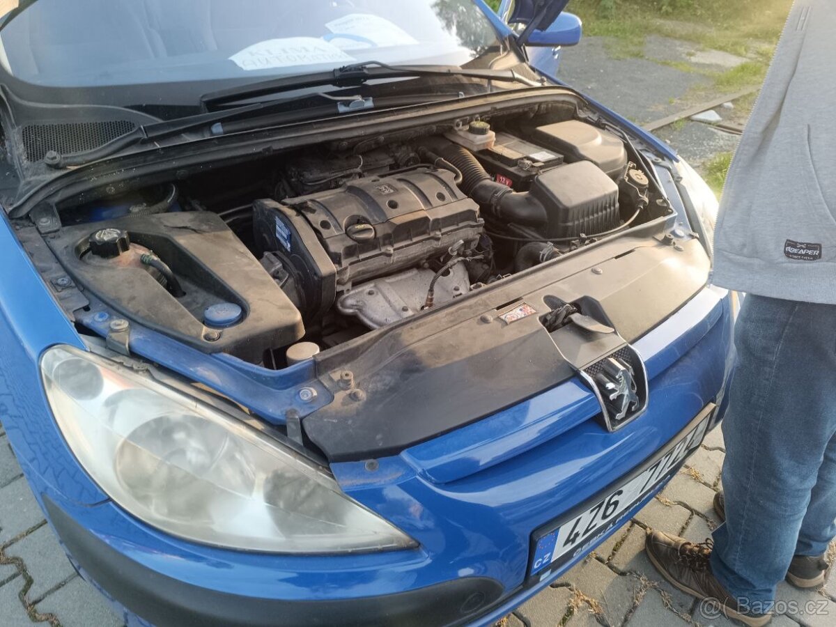 NA PRODEJ PEUGEOT 307, R.V. 2001, motor verze 1.6, 80 kW