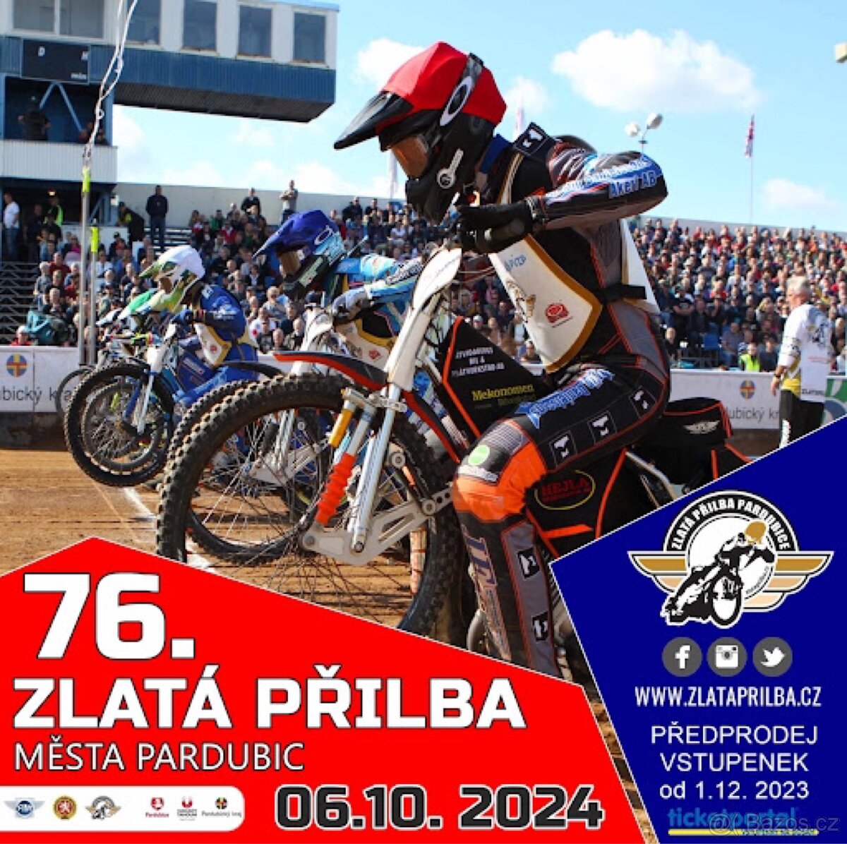 Lístky - Zlatá Přilba 2024