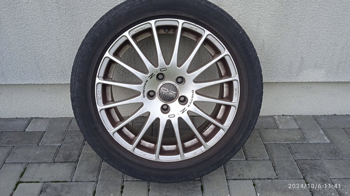 Prodám 4 kusy disky OZ RACING 17"  5x112  ET50