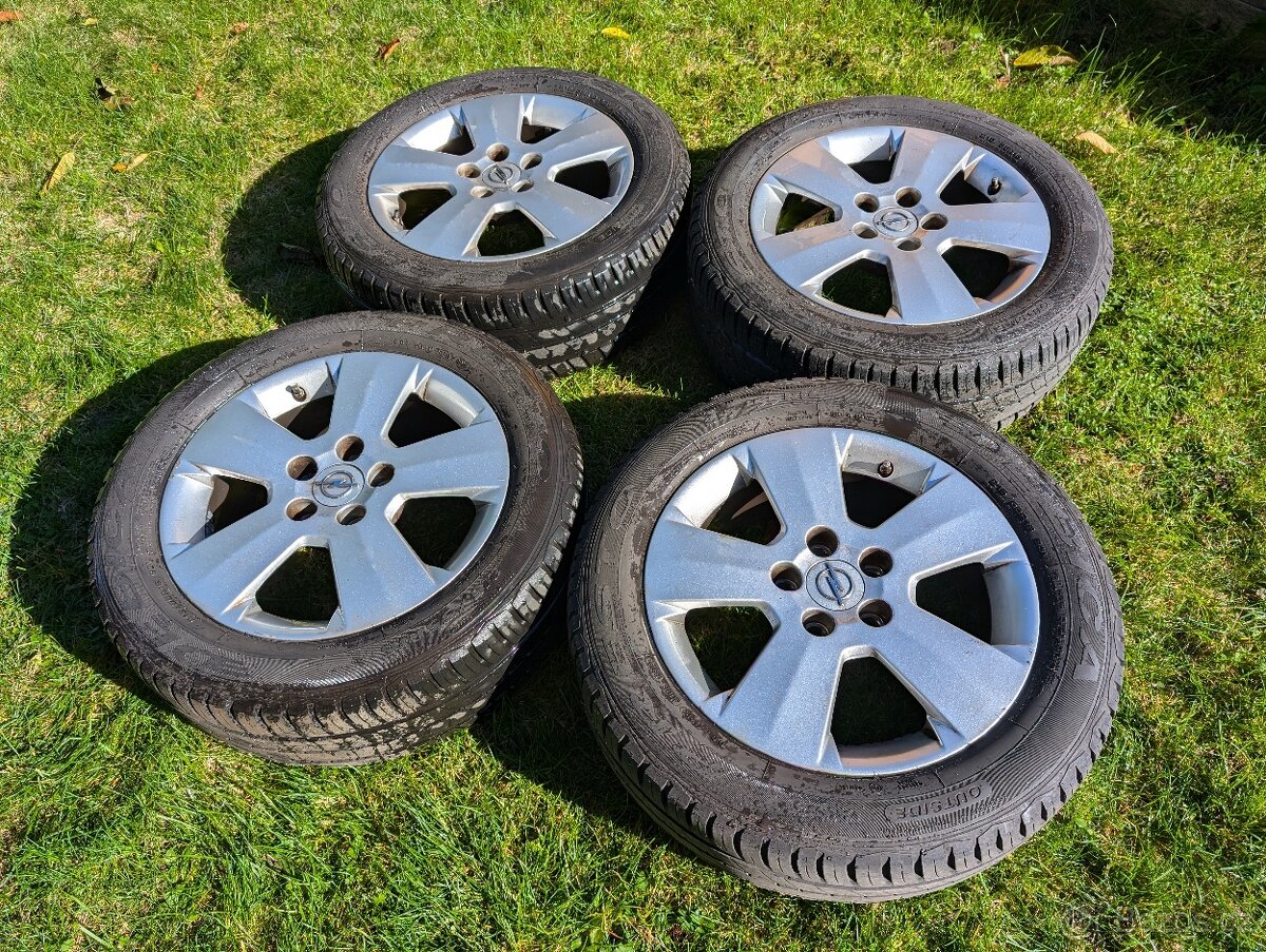 Kola a zimní pneu Opel Vectra 215/55 R16