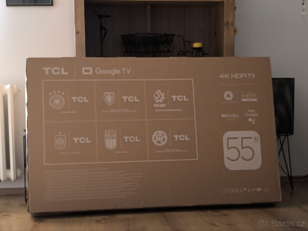 TV-TCL ,4K Ultra HD 55"/139cm , model 2024