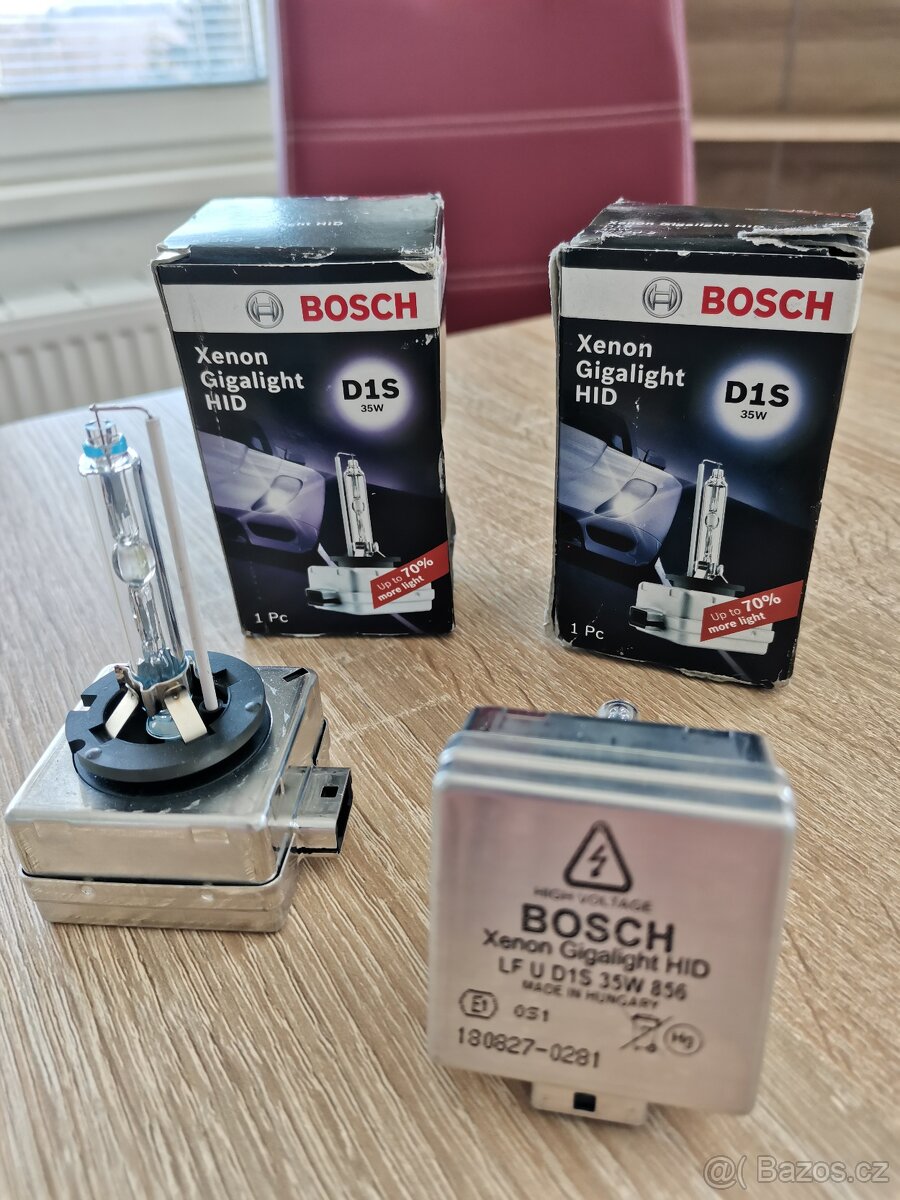 Bosch Xenon D1S 5500k +70% svítivosti vice