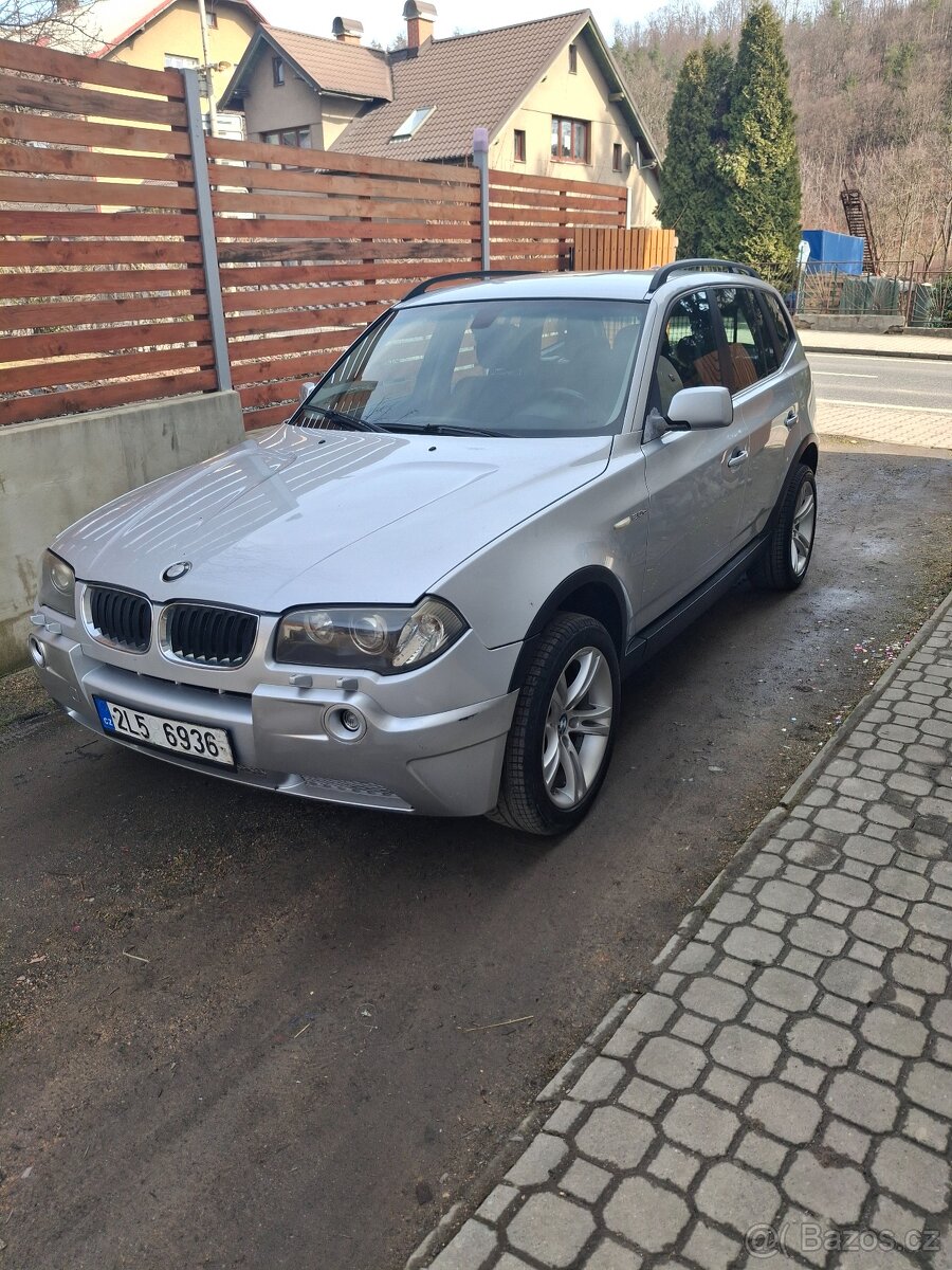 Dobrý deny prodám BMW x3 2.0 d 110 kW  r.v2006