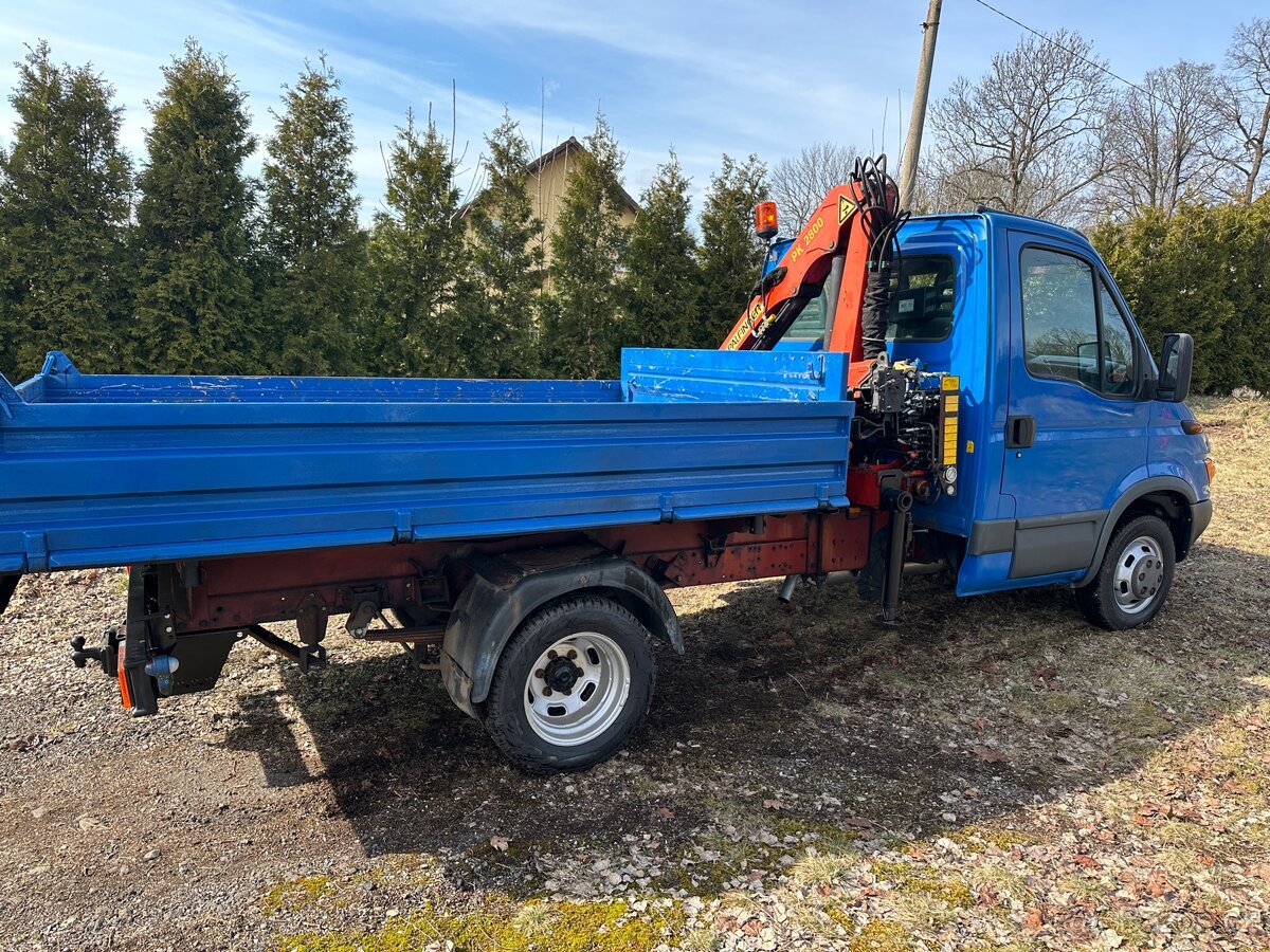 Iveco Daily sklapěč + hydraulicka ruka