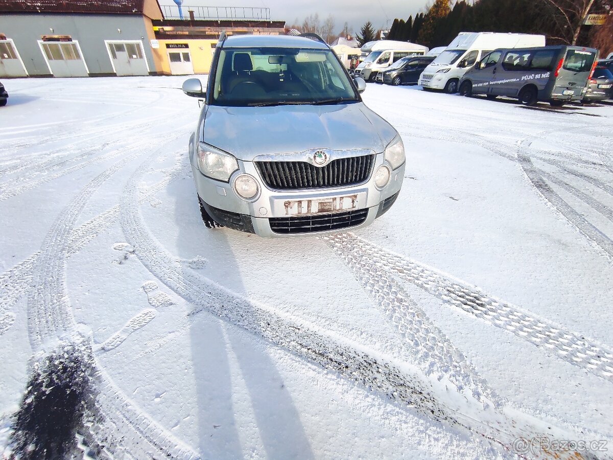 Díly z vozu škoda Yeti 2.0tdi 81 kW CFHA