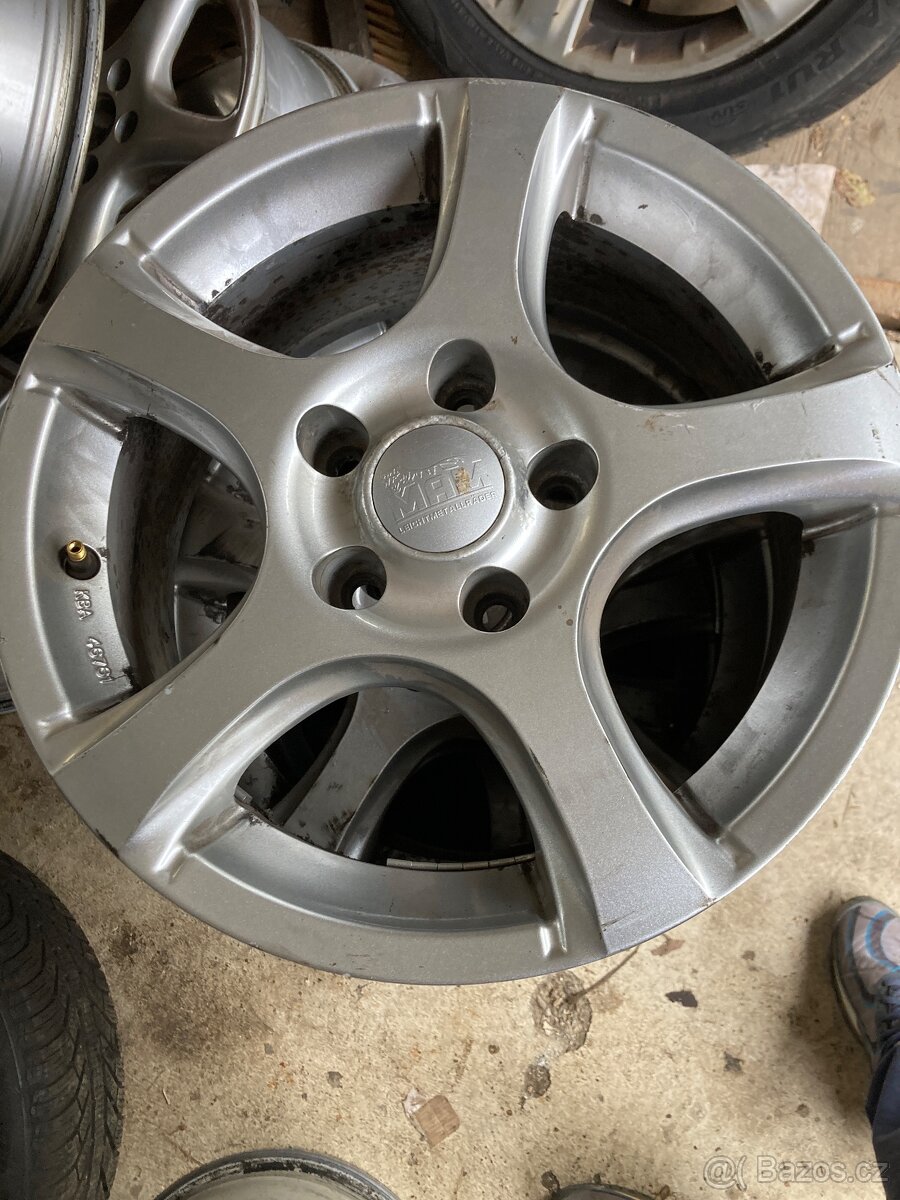 4x alu 5x112 VW, Audi, Škoda, Seat atd. “15”