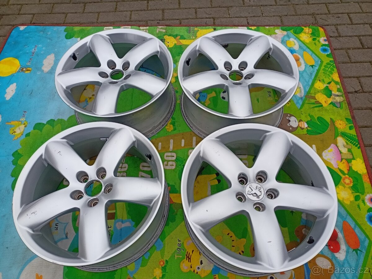 Alu kola 5x108R18 Galexie 8Jx18CH ET 41 stř.65mm