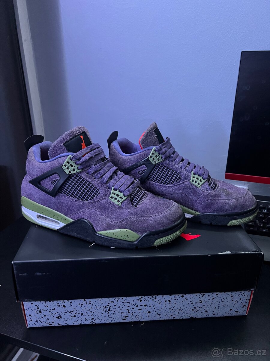 Prodám Jordan 4 Retro Canyon Purple