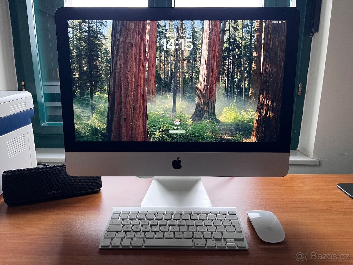 Apple iMac 21.5" Late 2013 nejnovější macOS Sequoia