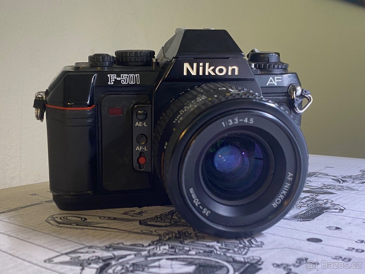 Nikon F501 + Nikkor AF 35-70mm f 3,3-4,5