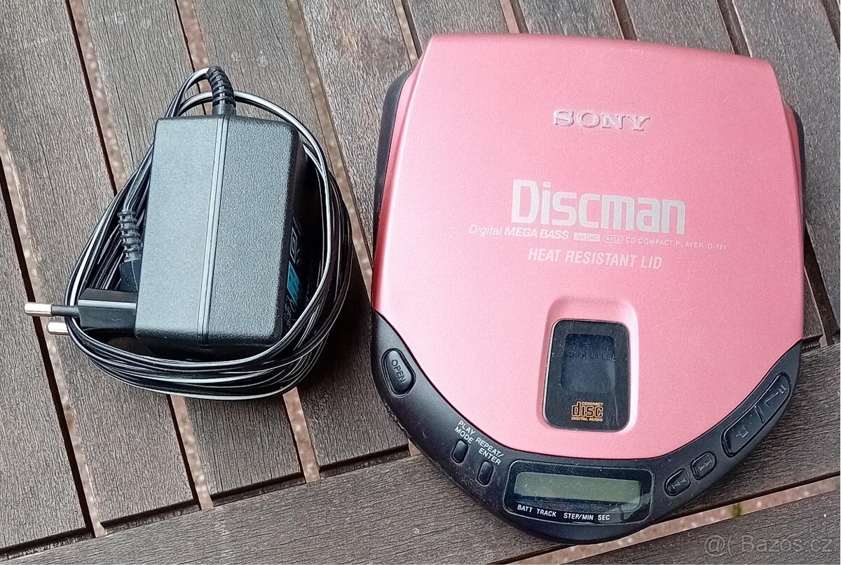 Přenosný přehravač Sony Discman D-171