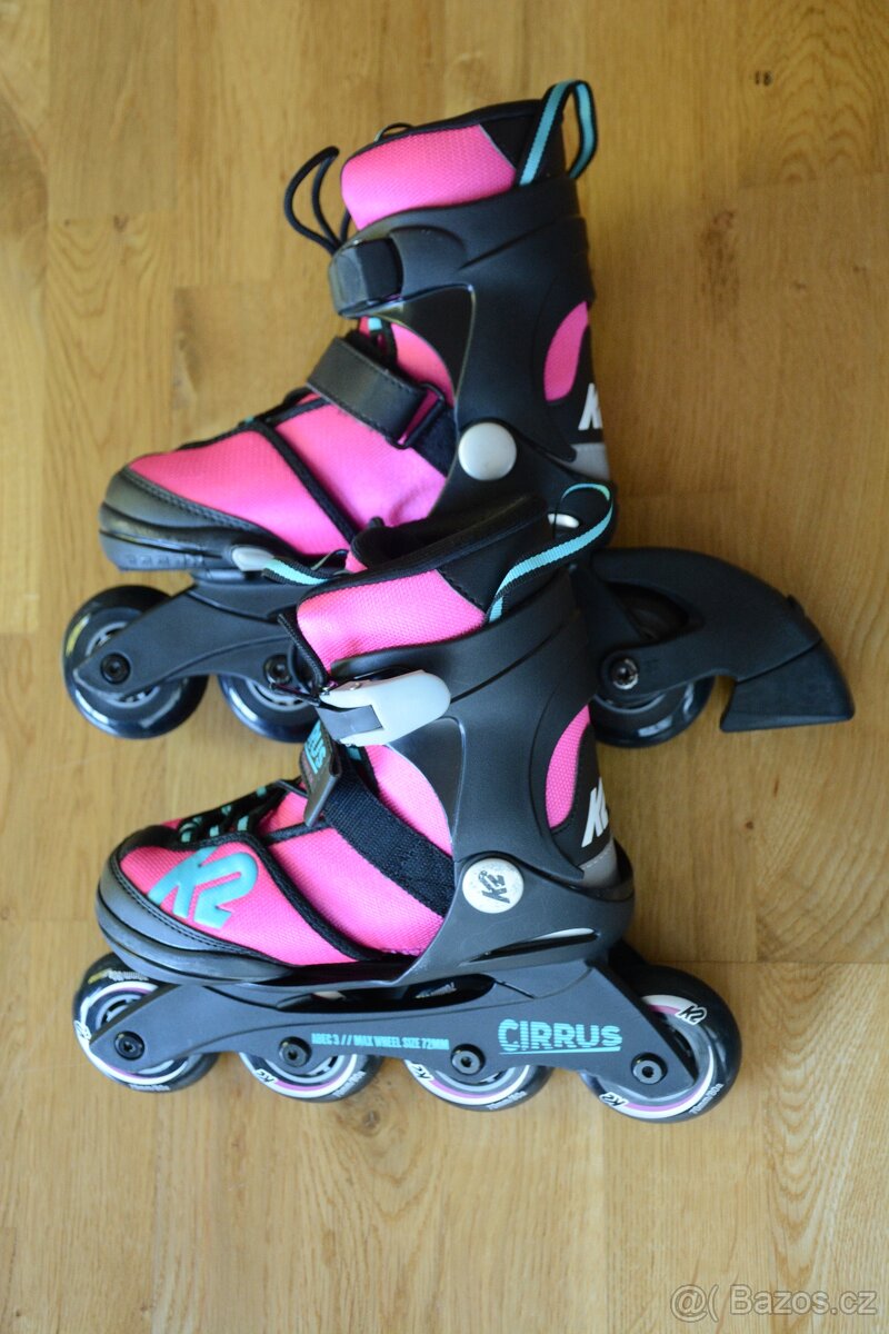 Inline brusle K2 Cirrus Girl - ruzove