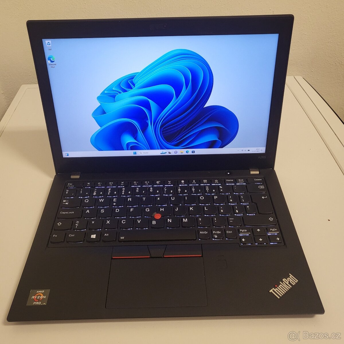 Lenovo ThinkPad A285 /Ryzen7/512GB-SSD/16GB-DDR4