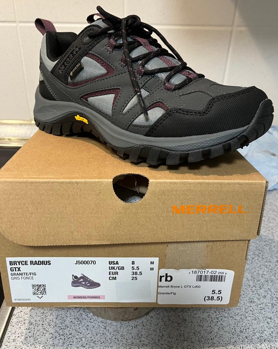 Merrell Bryce radius  dámské trekové boty vel 38.5