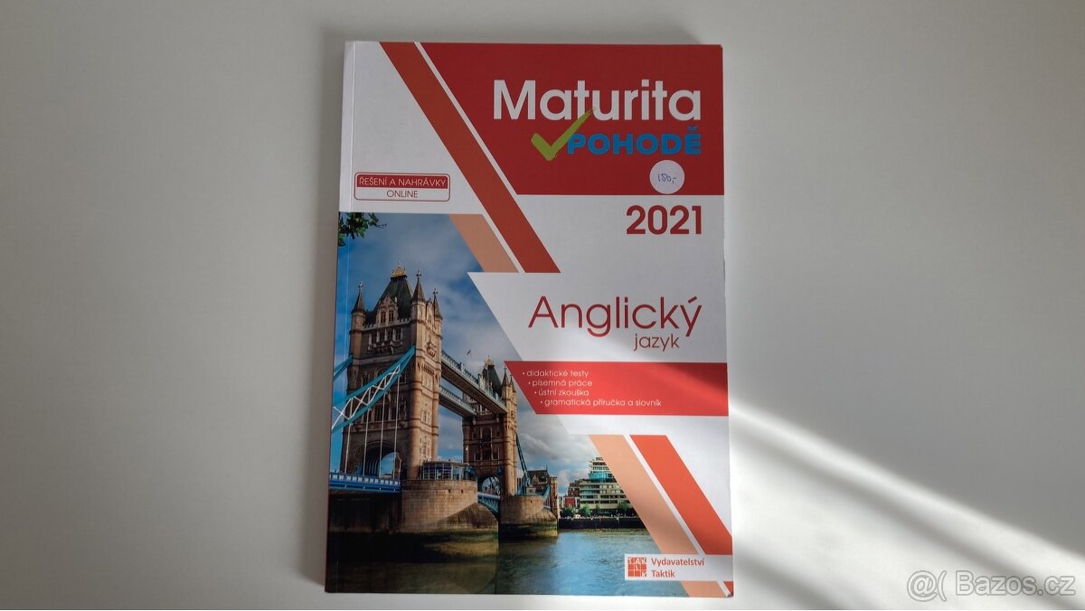 Maturita v pohodě 2021 anglický jazyk