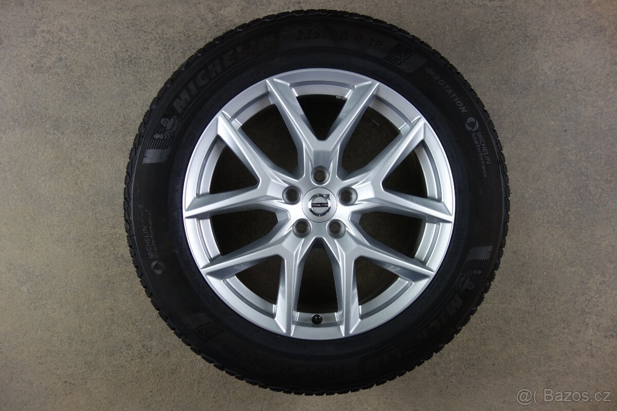 Volvo XC60 alu kola 5-Y Spoke Silver 5x108 235/60/18 zimní