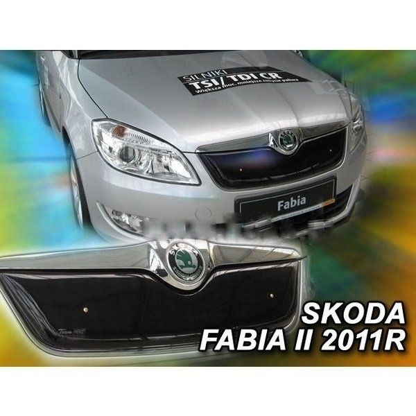 Fabia II zimní clona.