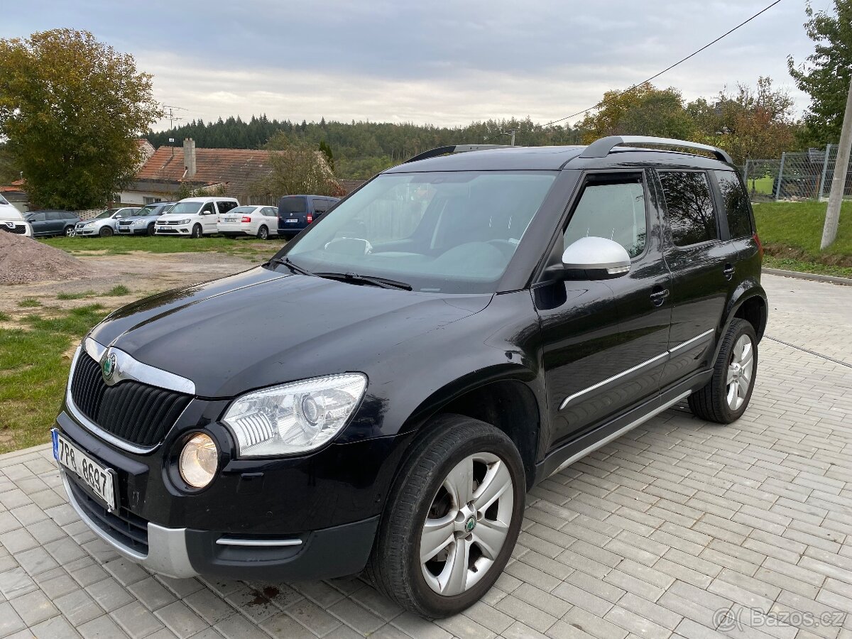 Škoda Yeti 2.0 tdi 125kw 4x4 / 10/2012 / Panorama