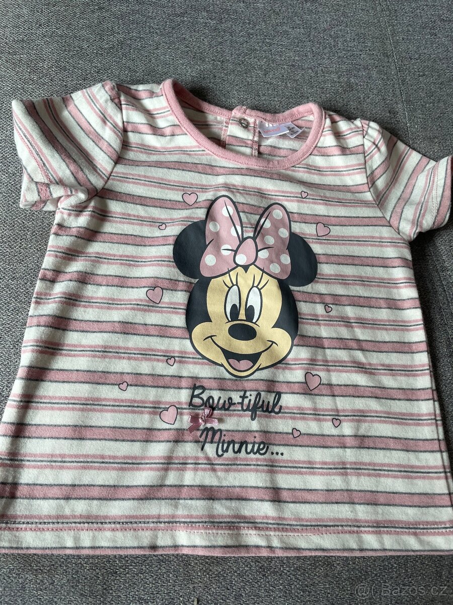 Tričko Minnie 86/92